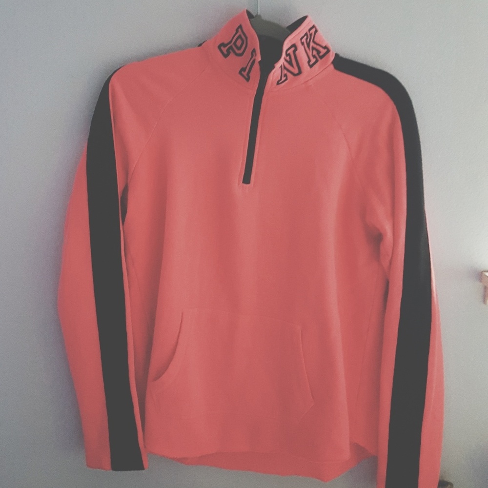 Pink Victorias Secret PINK Half zip sweater